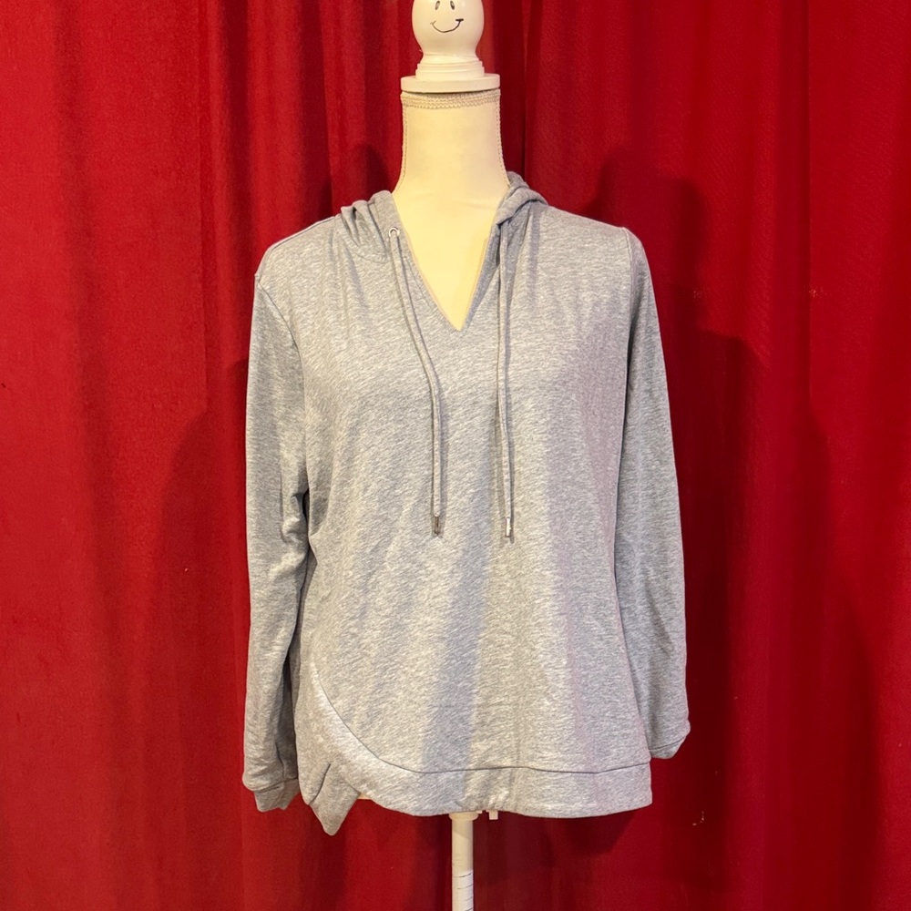 Michael Kors Light Gray Women's Hoodie - Picture 1 of 3